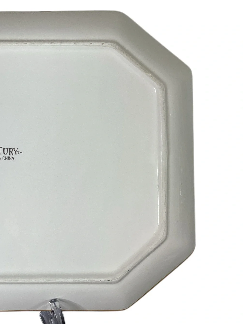 Vintage Century Large Ceramic Serving Platter 16x12.5”